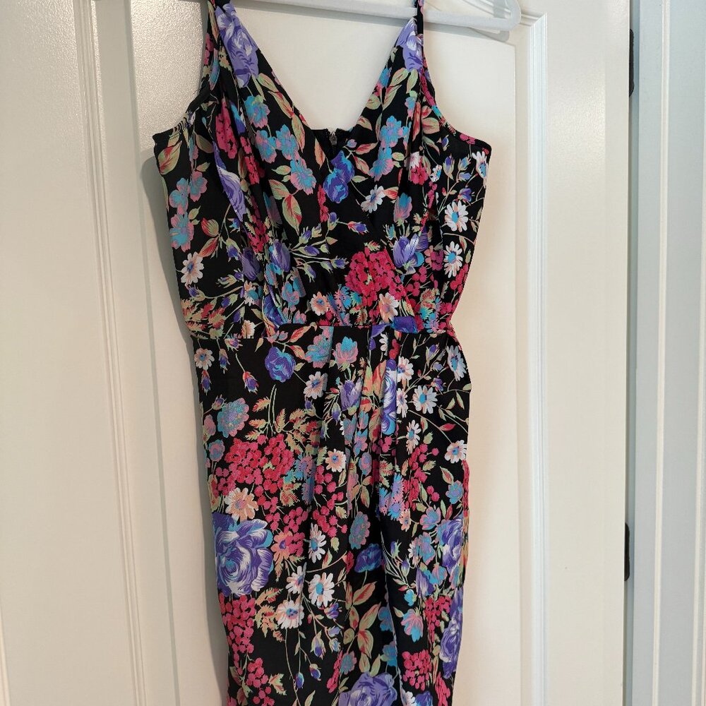 Yumi Kim Black Floral Dress